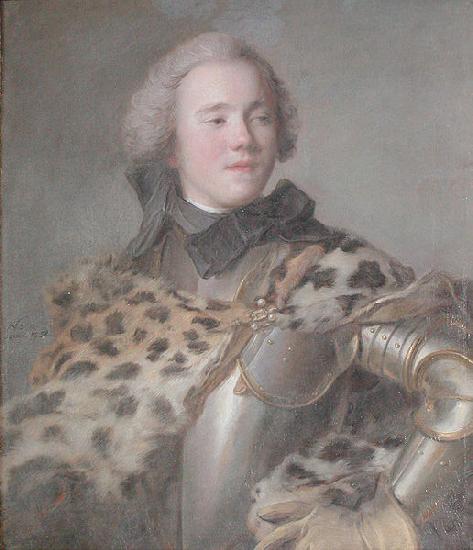 Jjean-Marc nattier Portrait of Jorgen Scheel